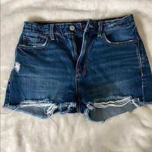 American Eagle Women's Blue Denim Shorts